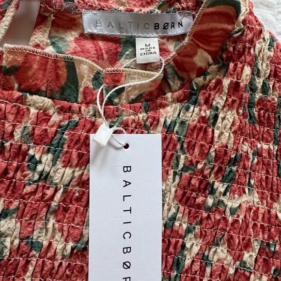 Baltic Born Medium Suzette Smocked Midi Dress - Picture 4 of 7